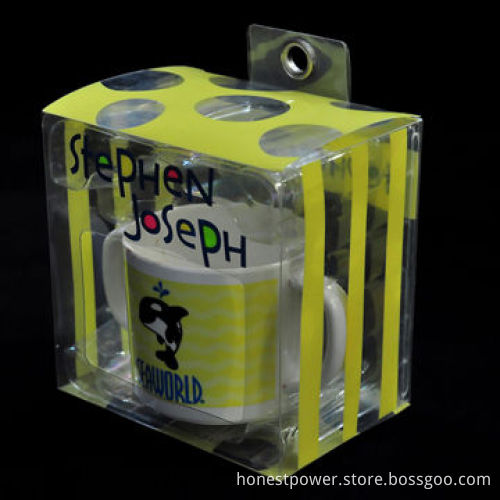 Retail Plastic Package Box for Cup Packing, Customized Sizes/Logos Accepted